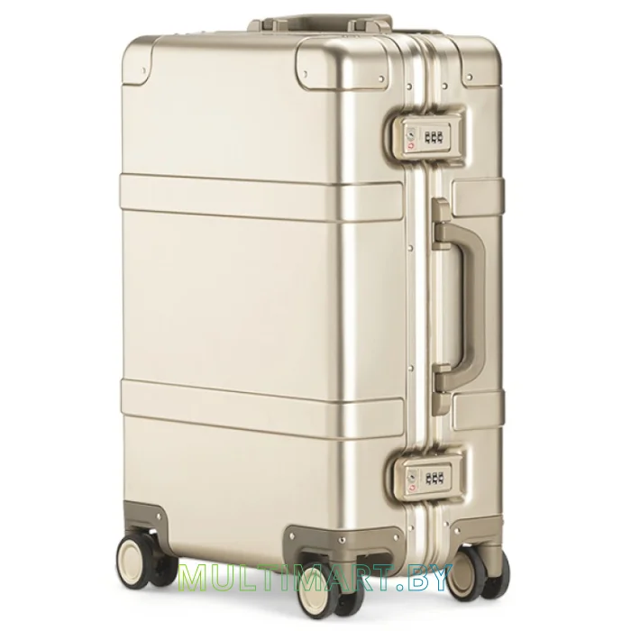 Чемодан-спиннер Ninetygo Metal Luggage 20" (золотистый)